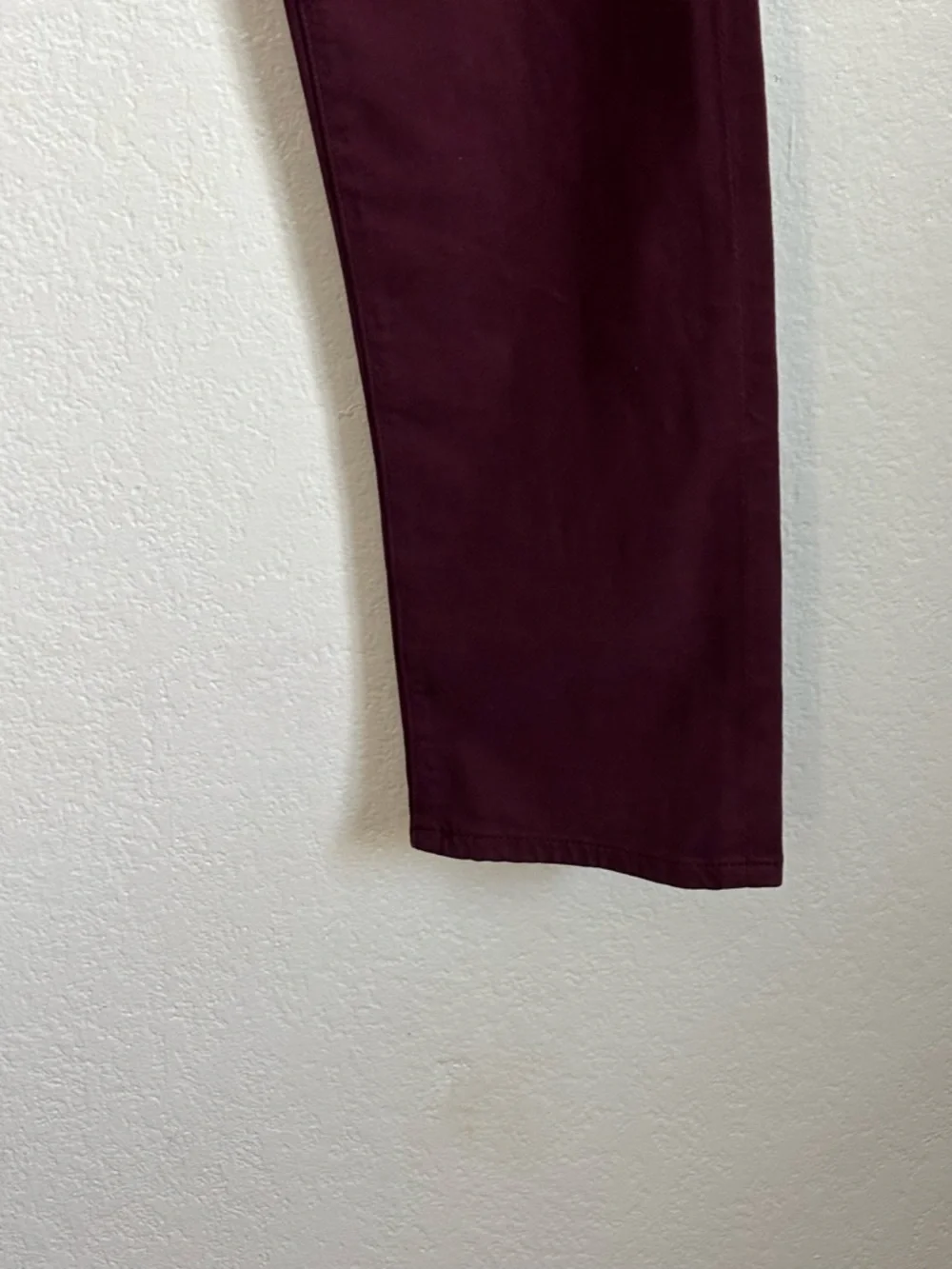 AG Adriano Goldschmied Men's TELLIS Modern Slim Sueded Sateen Pants Size: 30x34